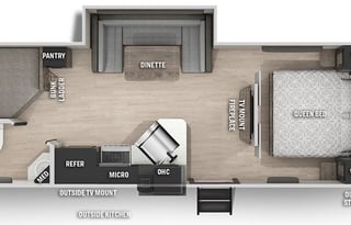 Loaded 2021 Grey Wolf 23DBH – Family Ready!