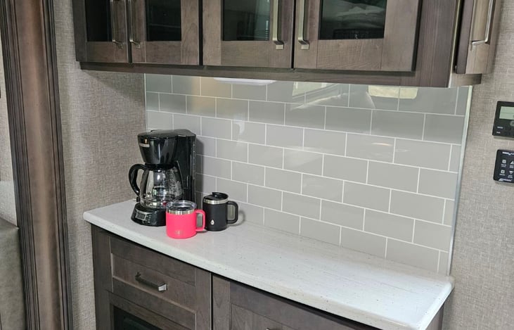 The perfect spot for a cup of coffee or bar or both!