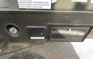 set up and deliver kid friendly toy hauler