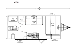 2022 Riverside RV Retro 190BH
