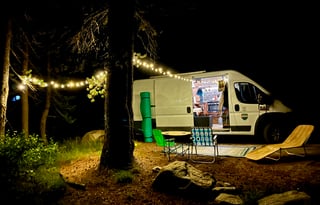 Vagabond Sunrise ~ Home Built Van Solar Freedom!