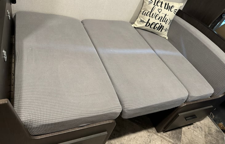 Dinette makes into full bed