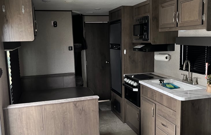 Master Bed looking out