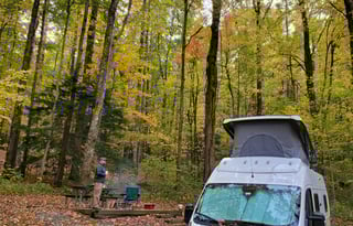 Winnebago with 2 queen beds!