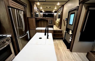 Modern and Luxurious 5th Wheel Retreat