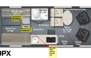 Upgraded 2022 Winnebago Solis 59PX Seats Sleeps 4