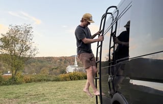 Huck the Adventure Van – Camp Easy. Dog Friendly!