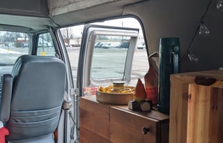 Cozy High Top Van for Tailgating, Camping, & More!