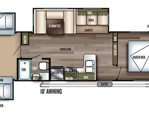 Forest River Salem 31KQBTS