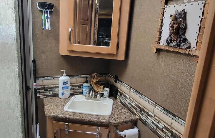 Mirror mirror on the wall who's the fairest of them all.  Ohh, sorry this is the bathroom