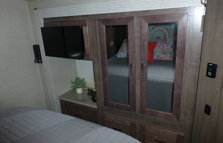 Master bedroom closet.