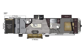 2018 Keystone RV Carbon 357