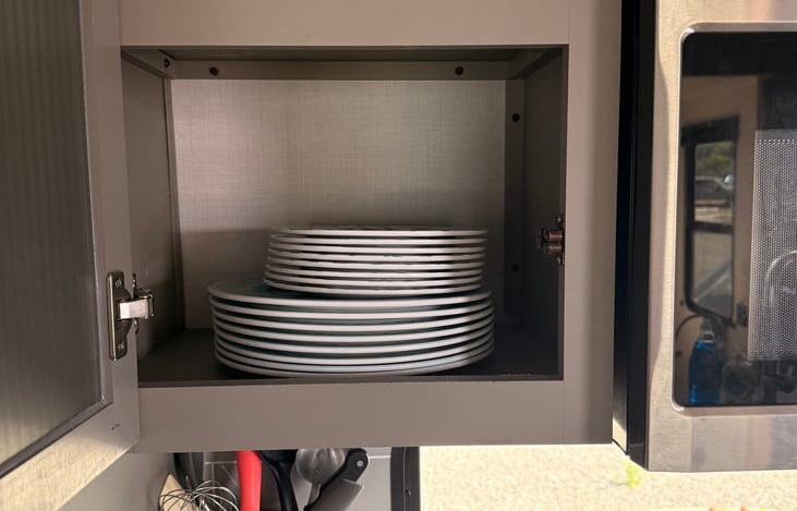Basic dishes included