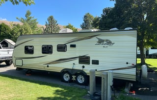 **Family Bunk House Delivered to Your Campsite**