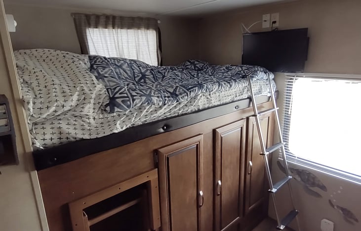 Bunkhouse (bed #1 and wardrobe)