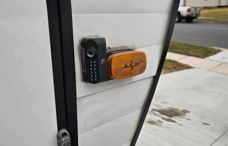 Right side mounted external camera