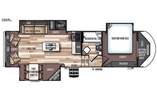 2018 Forest River RV Heritage Glen LTZ 286RL