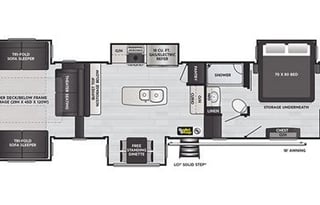 2021 Keystone RV Avalanche 375RD