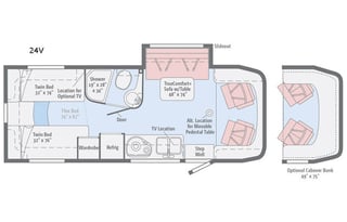 Luxury RV with optional King bed!