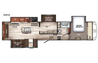 2018 Forest River RV Sabre 36BHQ