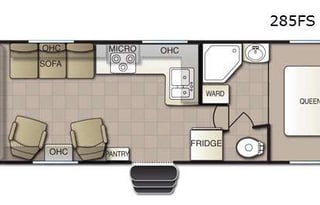 2016 Pacific Coachworks Rage'n F285FS