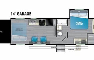 2021 Party Deck Toy Hauler