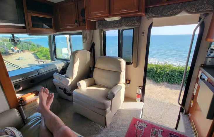 Kick back and relax in comfort with a view!
