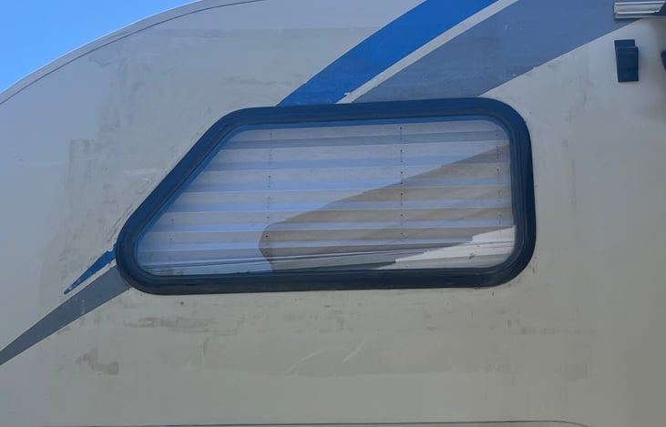 Bunk window over driver.  Does NOT open