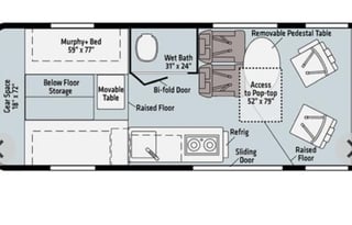 2023 Winnebago Solis 59PX- Red