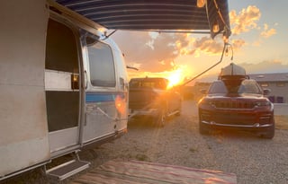 Silver Stays 1981 Airstream Excella II