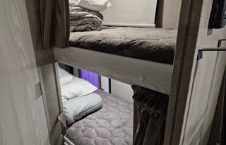 Eppinga's pet friendly offroad hotel on wheels.