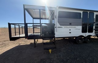 Trailer with Patio!!!!!!