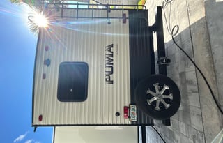 “Our Cozy Happy Place Travel Trailer Rental Puma “