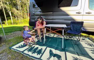 4x4 Adventure Van, Off-Grid Electric, Heat & AC!