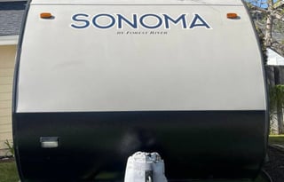 Cozy, comfy travel trailer