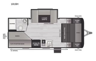 Redwood - Cozy Couples Camper (Sleeps 4-6)