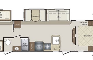 Fully Furnished, loaded RV-Bunkhouse!