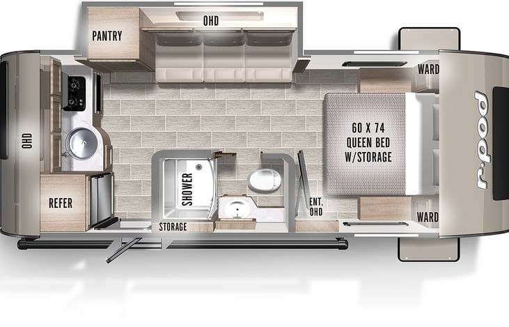 Floor plan for 2020 RPOD 196