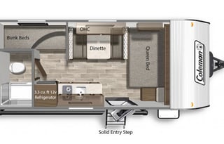 "Black Wolf" New 2021 Coleman 17B