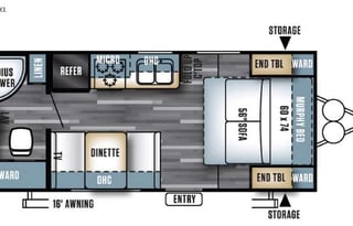 Meladette's 2016 Forest River RV Salem Cruise Lt