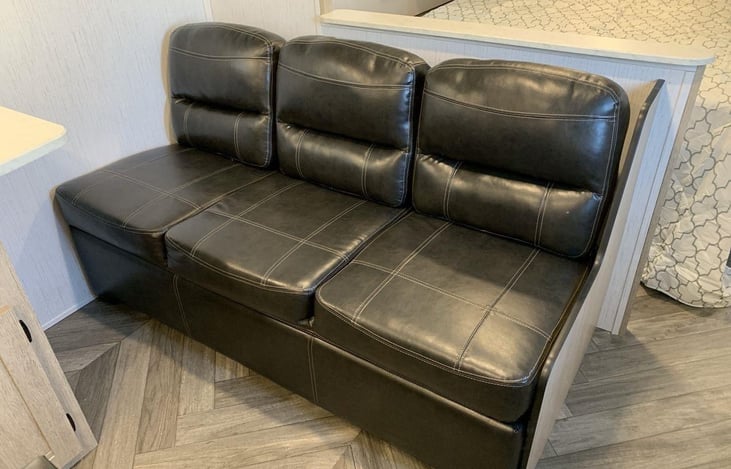 Couch converts to bed