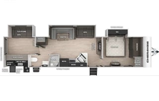 Spacious Large Pet Friendly Family Camper