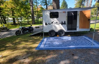 Cozy Camper Toy Hauler