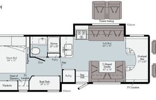 RV Bunkhouse (Stationary & Delivery Available)