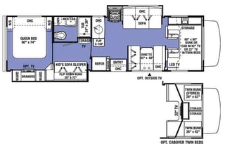 2016 Forest River RV Sunseeker 3170DS Ford