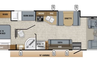 Kantada on Wheels - 2019 Jayco Greyhawk 31F