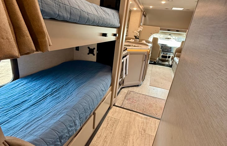 Bunks with iPad holders