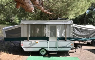 Cozy Pop Up Trailer - we deliver and set up!