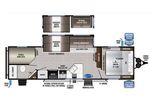 2022 Sleep 8, Dble bunks,Out Door kitchen