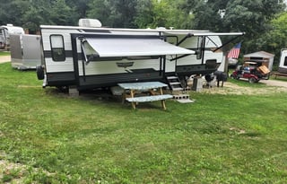 Jim & Bobbie's Kid & Pet Friendly 27' Camper